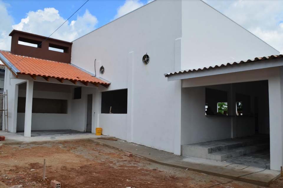 Obras de ampliação e reforma do Centro de Convivência do Idoso segue em ritmo acelerado