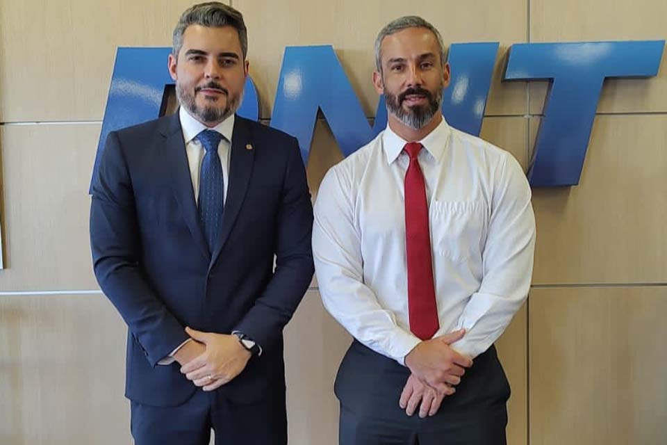 A pedido do deputado Thiago Flores DNIT confirma obra de rotatória na BR-174