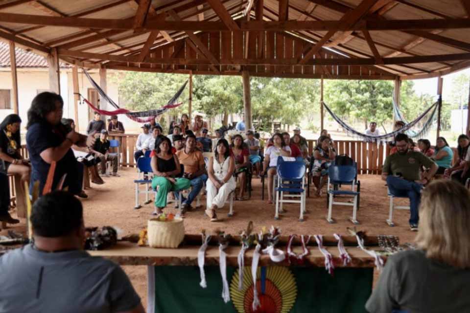 Sensibilização para escutas territoriais em comunidades indígenas finalizam em Rondônia e Mato Grosso