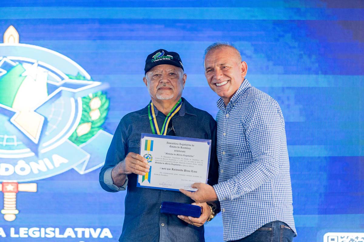 Alero presta homenagem ao gerente do Parque Estadual de Corumbiara, Raimundo Dimas Lima