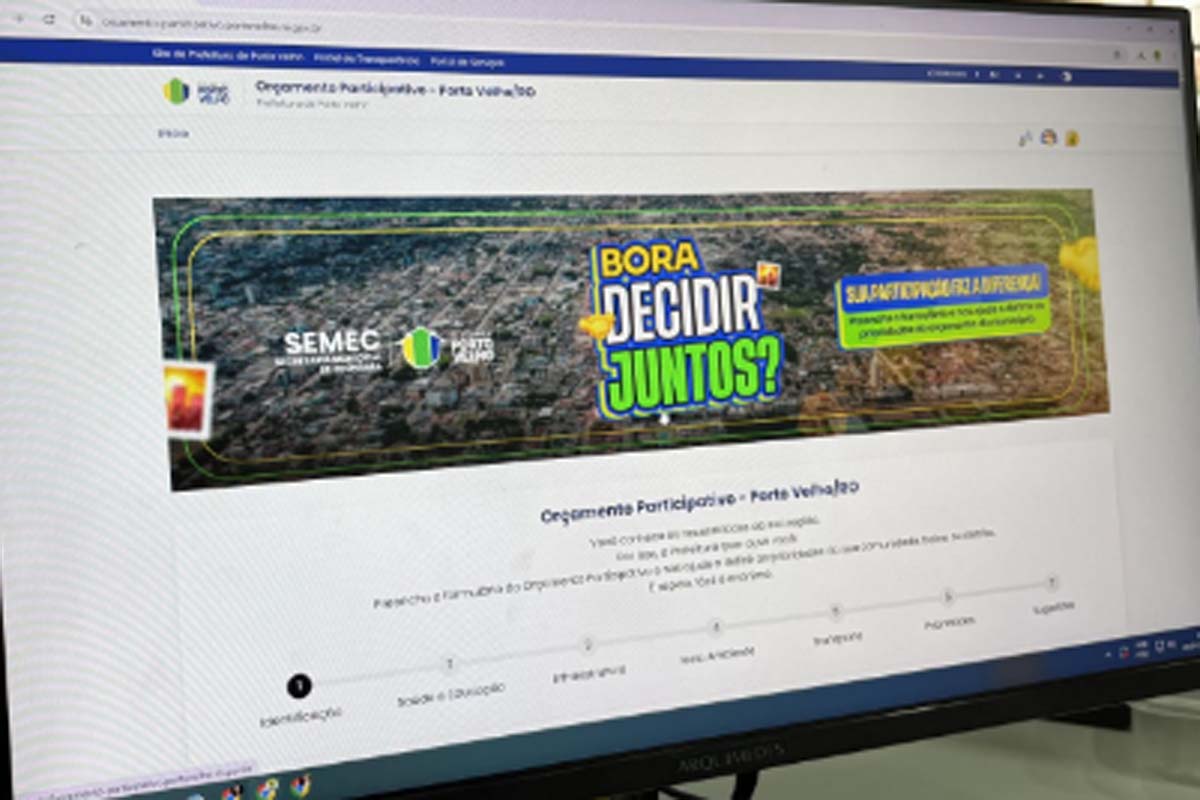 Prefeitura de Porto Velho abre formulário para população indicar prioridades