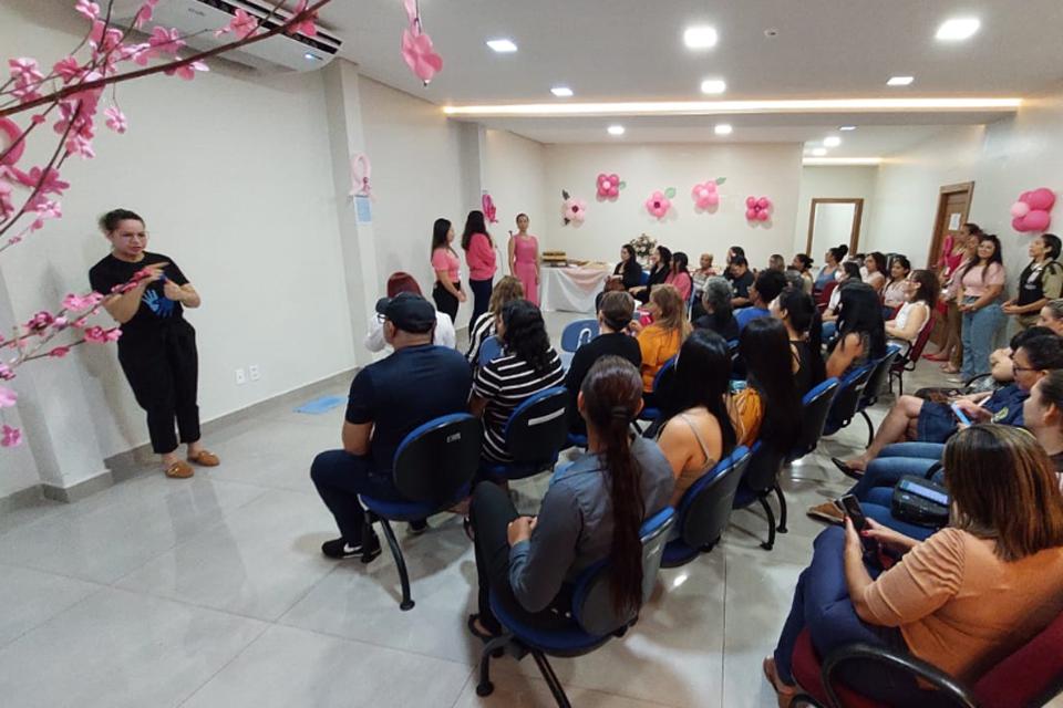 Ações de prevenção contra o câncer de mama e colo do útero foram intensificadas durante a campanha Outubro Rosa em Porto Velho