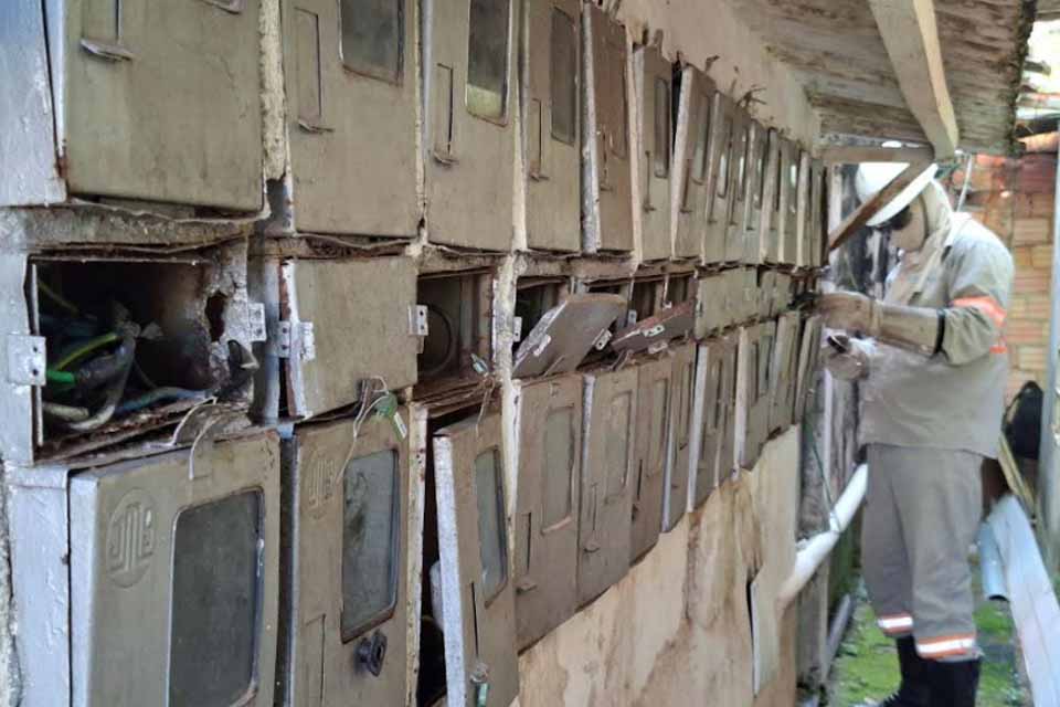 Energia recuperada por furto em Rondônia daria para abastecer uma cidade como Cacoal