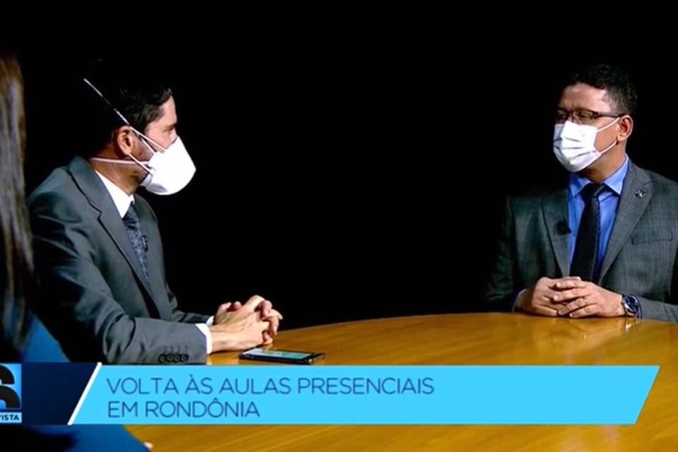 Marcos Rocha fala à Rede Record nacional sobre volta às aulas em Rondônia, invasão de terras, Bolsonaro e o peso da agropecuária na economia