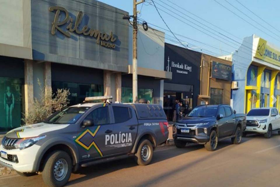 Polícia deflagra operação em Cerejeiras para combater crime organizado e facção