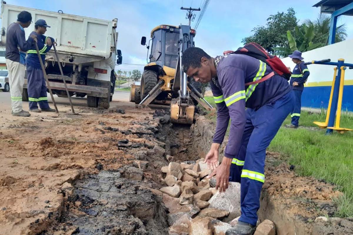 Obra na Rua Mato Grosso soluciona problemas de drenagem no Bairro Dom Bosco