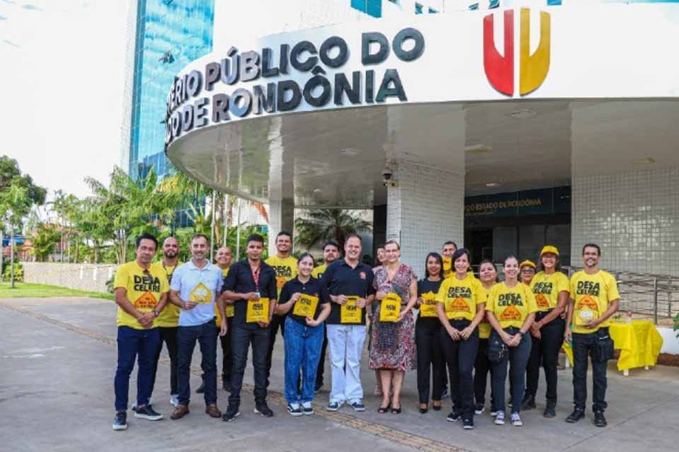 Ministério Público de Rondônia apoia ação educativa de trânsito “Desacelere” do Detran