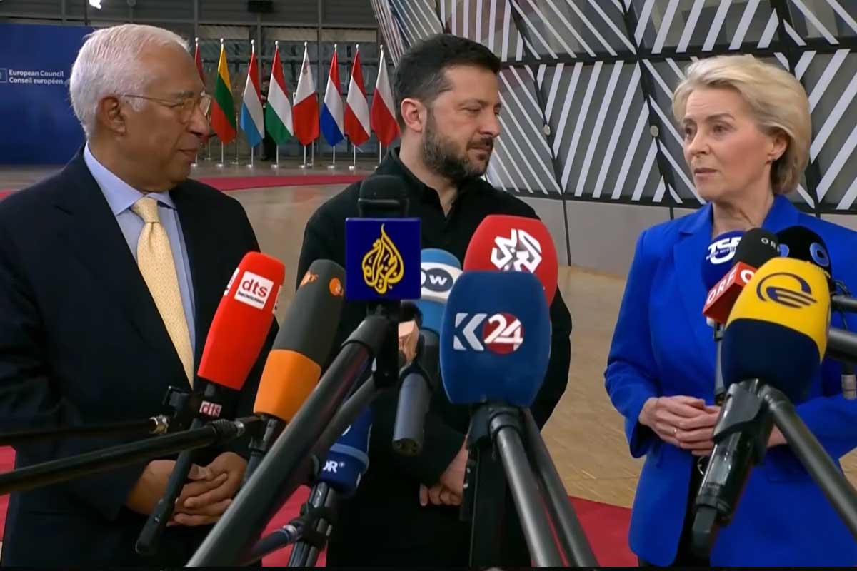 União Europeia reforça apoio a Zelensky após Trump criticar ataques da Ucrânia à Rússia