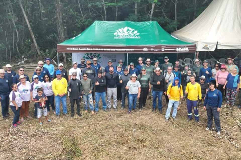 Parceira com a prefeitura ajuda na recuperação ambiental de assentamento em PVH