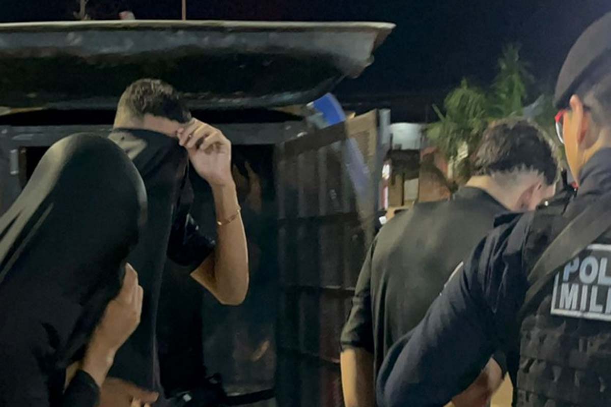 Trio é detido após onda de assaltos no centro de Porto Velho 