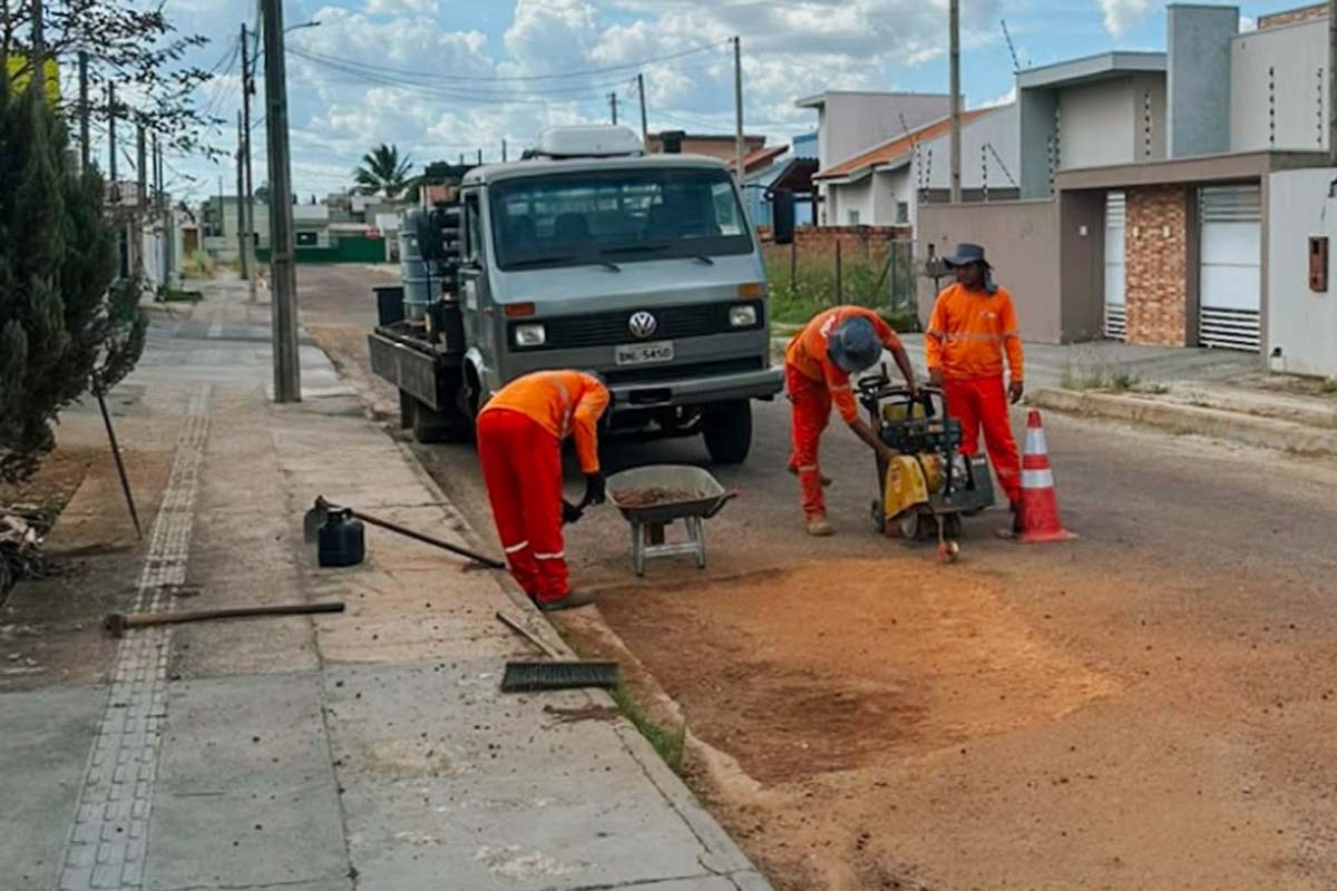 Saae passa a executar recomposição asfáltica após obras nas redes de água 