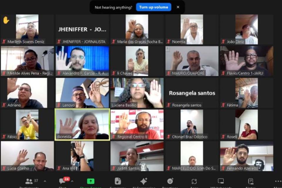 Falta de respeito do Governo gera indignação no SINTERO