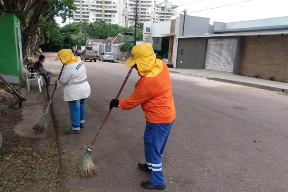 Mutirões de limpeza beneficiam bairros, praças, mercados e trecho da BR-364 em Porto Velho