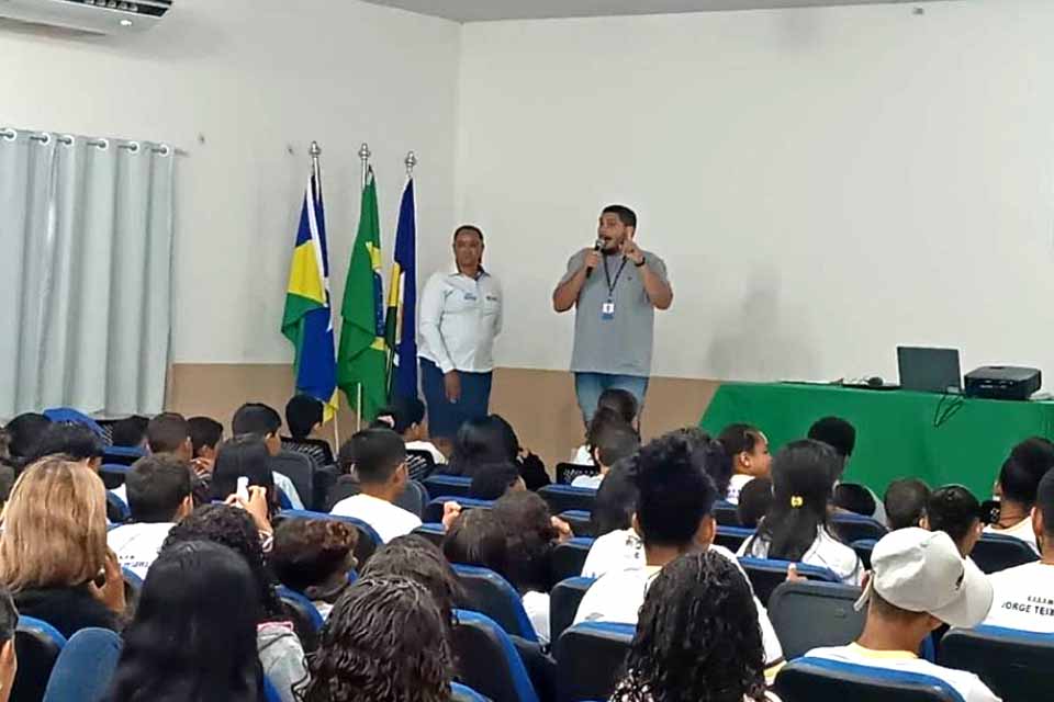 Prefeitura de Jaru promove rodada de palestras para crianças e adolescentes sobre o enfrentamento ao abuso e à exploração sexual
