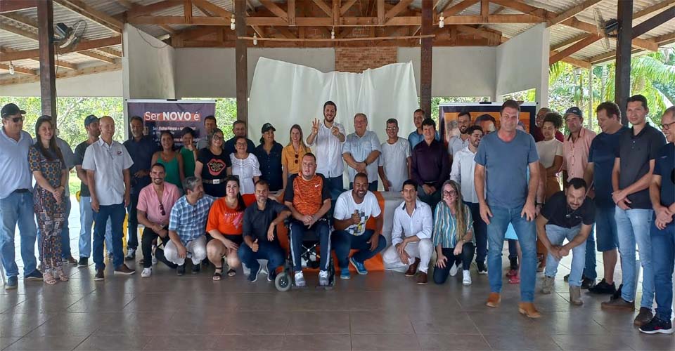 Lucas Follador assume o NOVO de Ariquemes em evento com filiados
