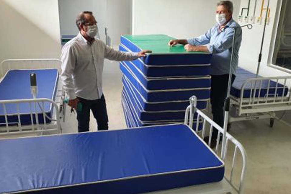 Mais de 30 leitos estão prontos para receber possíveis pacientes graves de covid-19 no município