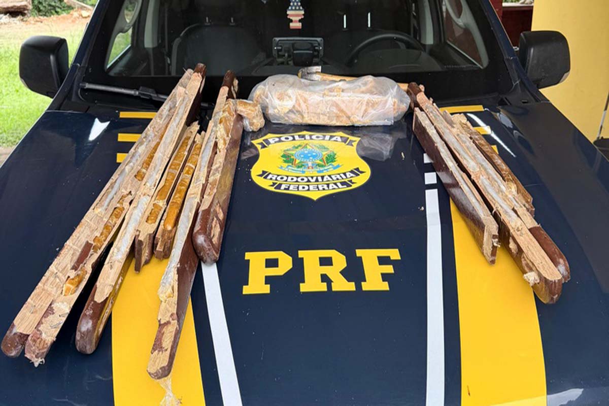 PRF apreende cerca de 6 kg de cocaína na BR-364