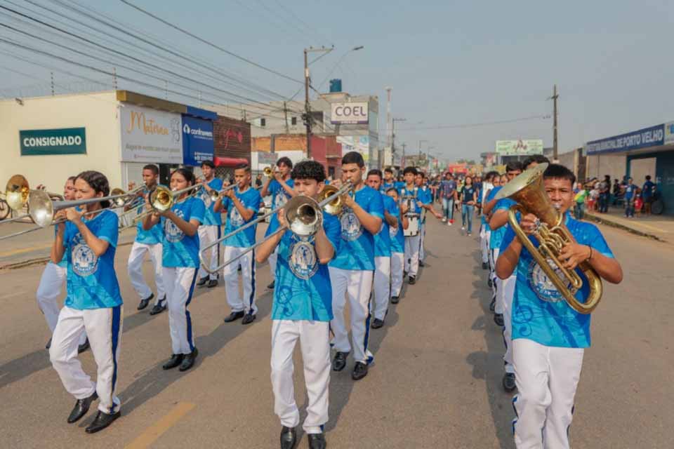 Prefeitura de Porto Velho dá início à Semana da Pátria com solenidade cívica e educativa