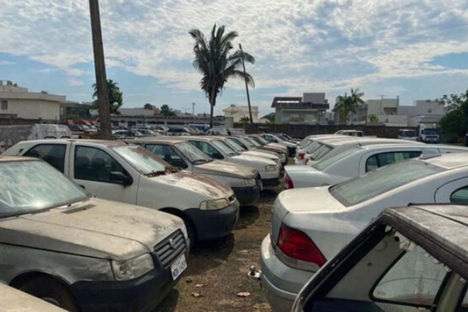 Aberto edital para o leilão online de veículos em Ariquemes; visitação inicia nesta segunda-feira (4)