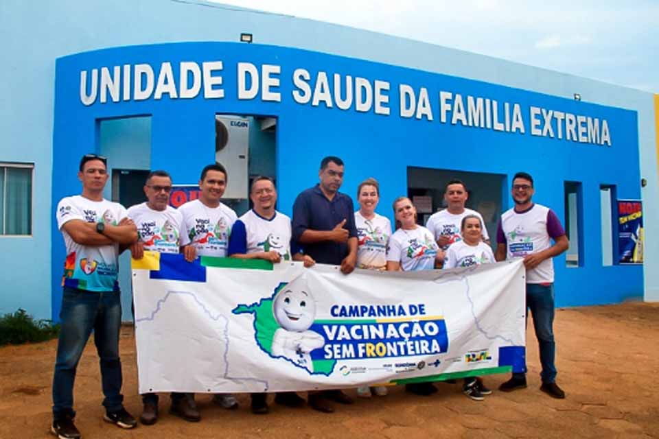 Equipe de Vacinação Sem Fronteiras inicia ações em Porto Velho com foco na região da Ponta do Abunã