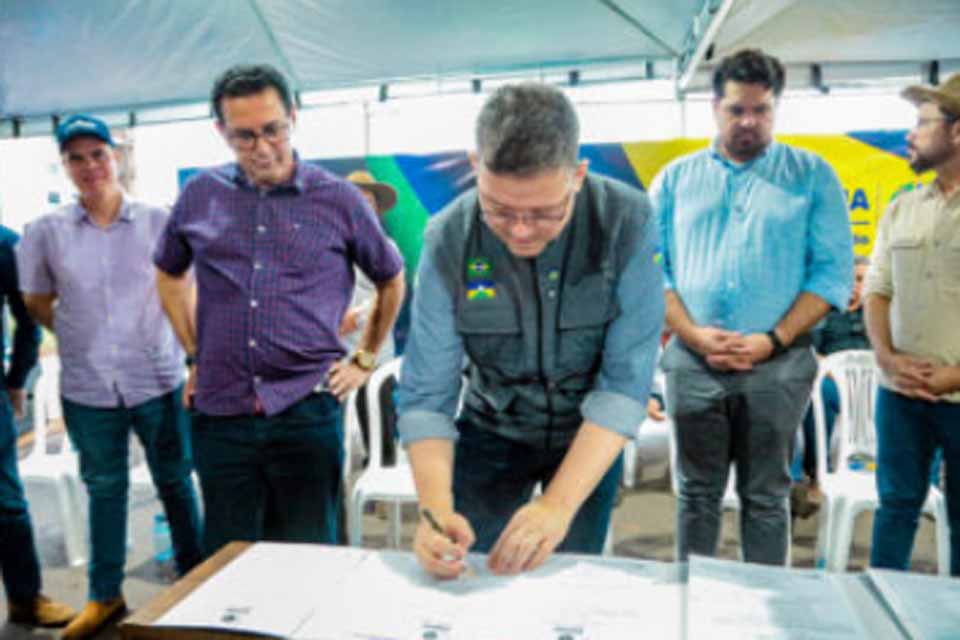 Governo autoriza pavimentação asfáltica de mais de 13 km em Rolim de Moura