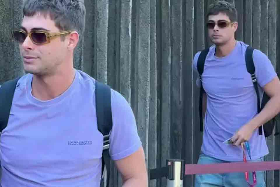 Rafael Vitti encanta fãs com simpatia e bom humor ao ser abordado na rua