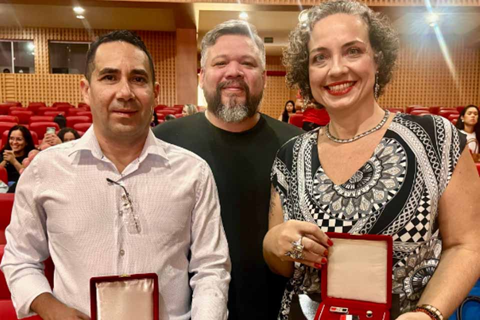 Servidores do TJRO são homenageados com a Medalha 