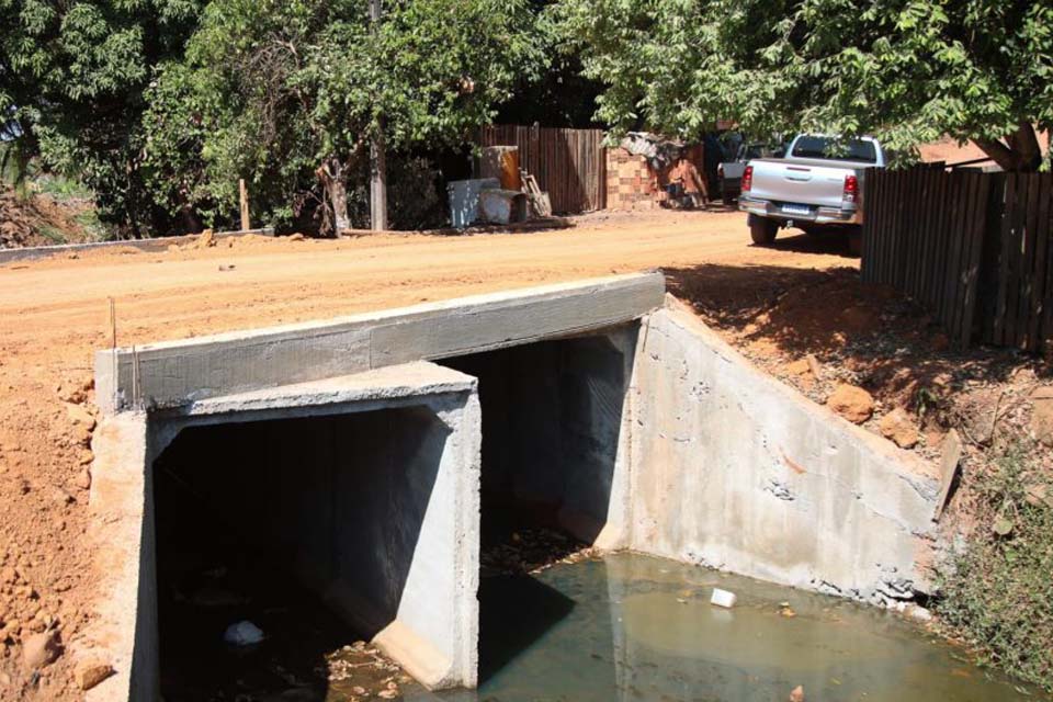 Prefeitura conclui obras de construção da galeria na Rua São Paulo no setor 5