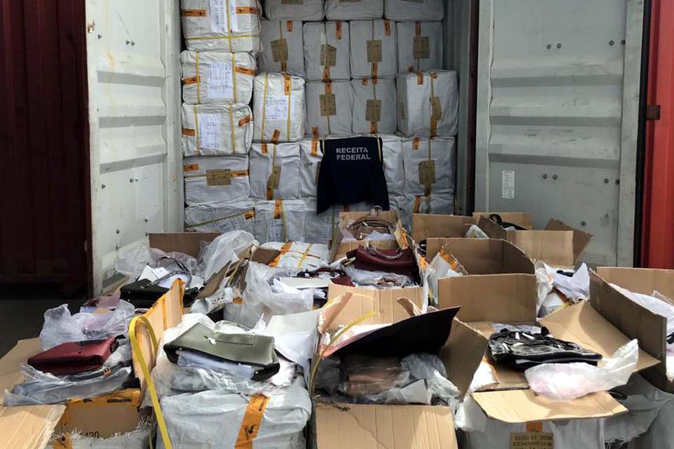 Receita registra mais de 34 mil apreensões na alfândega em 2019
