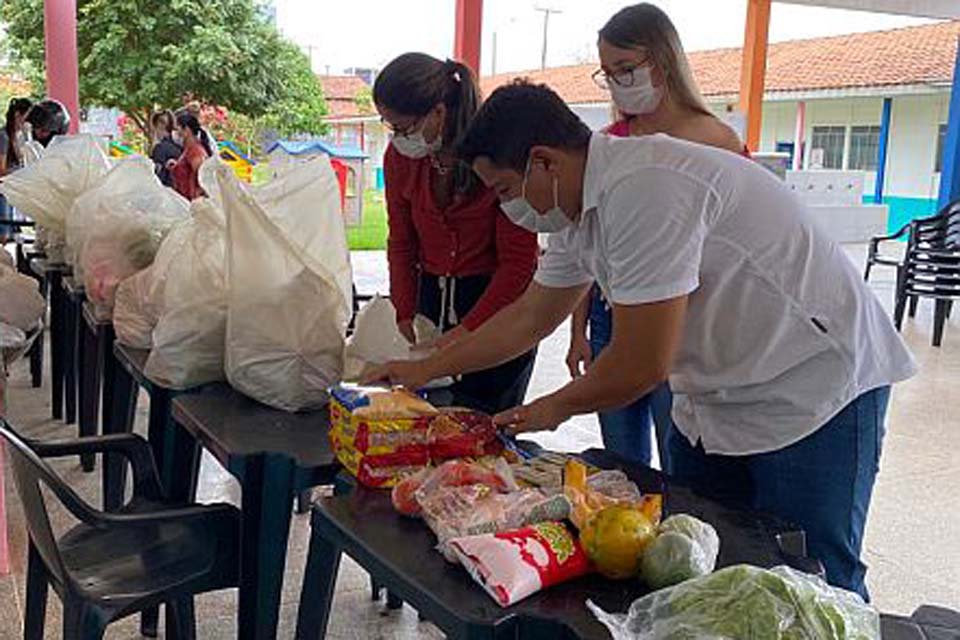 Prefeitura inicia entrega de Kit Merenda Escolar na Rede Municipal de Ensino