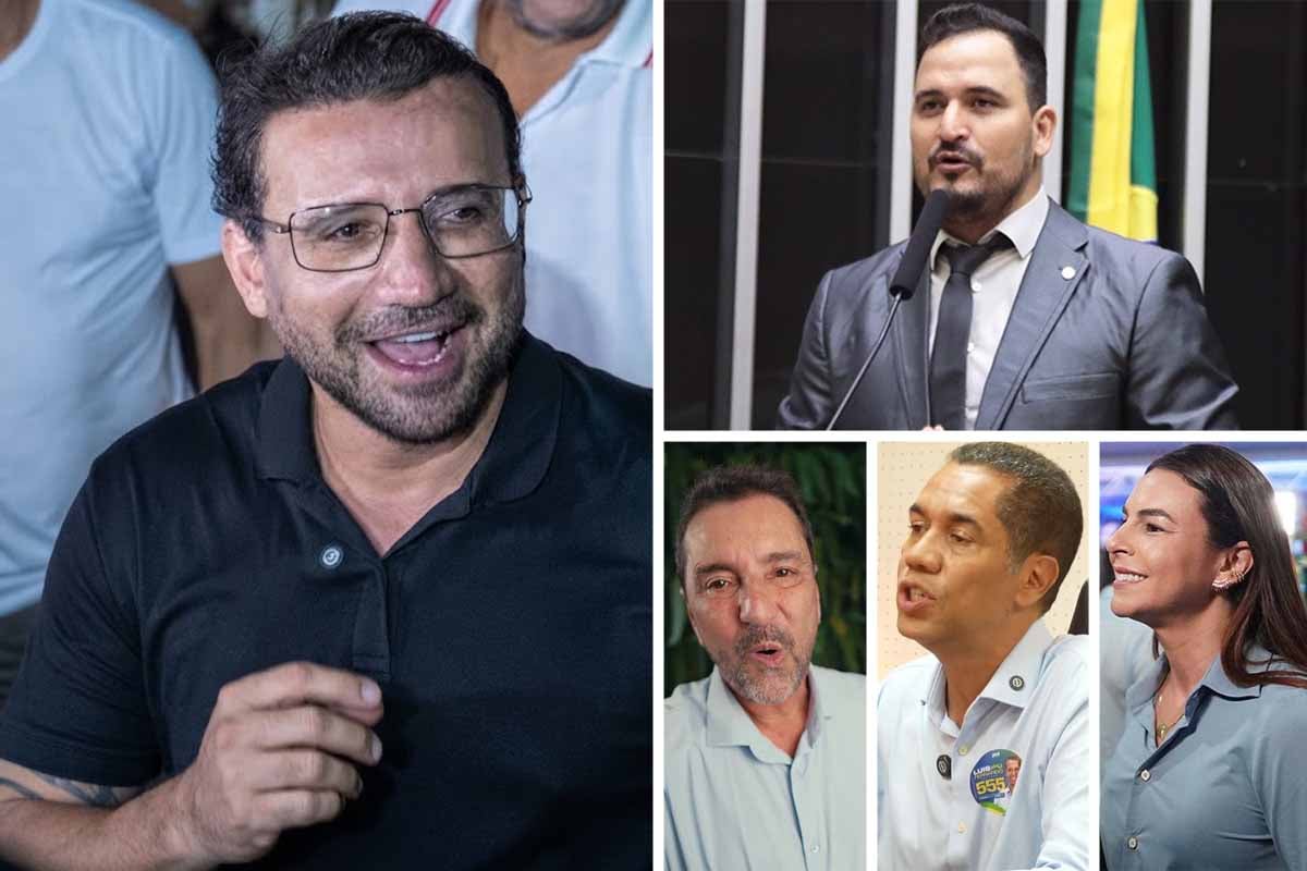 Ribeiro do Sinpol mira 15 mil votos; Fera de volta; e comissionados aparecem em atos de Hildon, Luís Fernando e Mariana