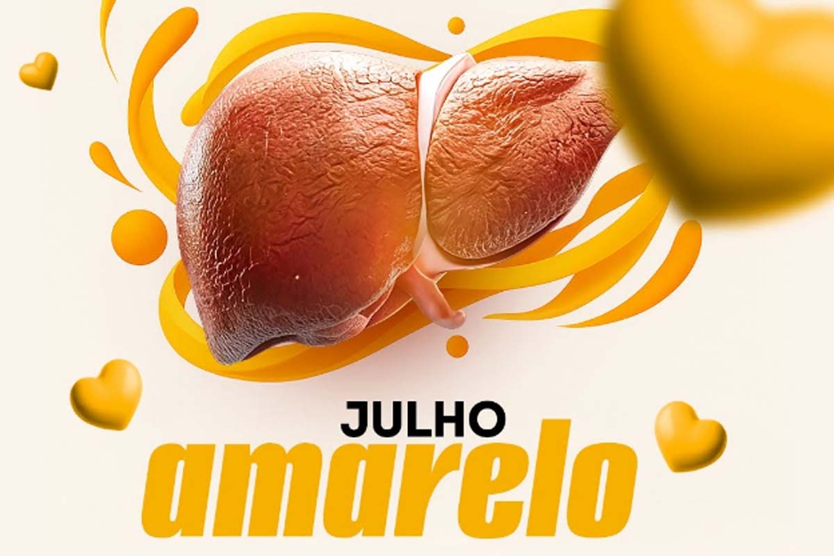 Campanha de conscientização: Julho Amarelo mês da luta contra as hepatites virais