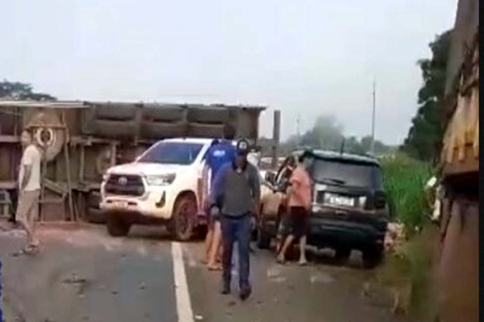 Gravíssimo acidente com vítima fatal é registrado na BR-364 