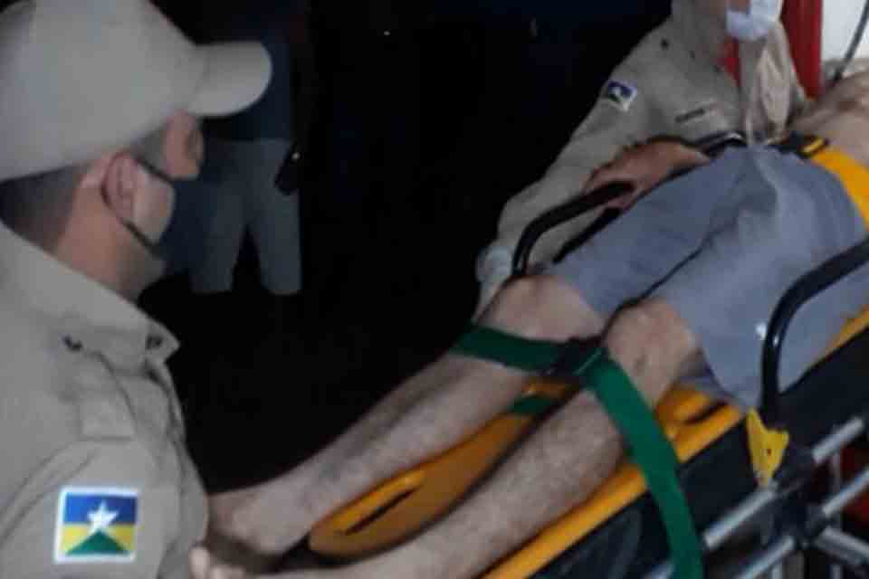 Motociclista é interceptado e alvejado por sete tiros em Ji-Paraná