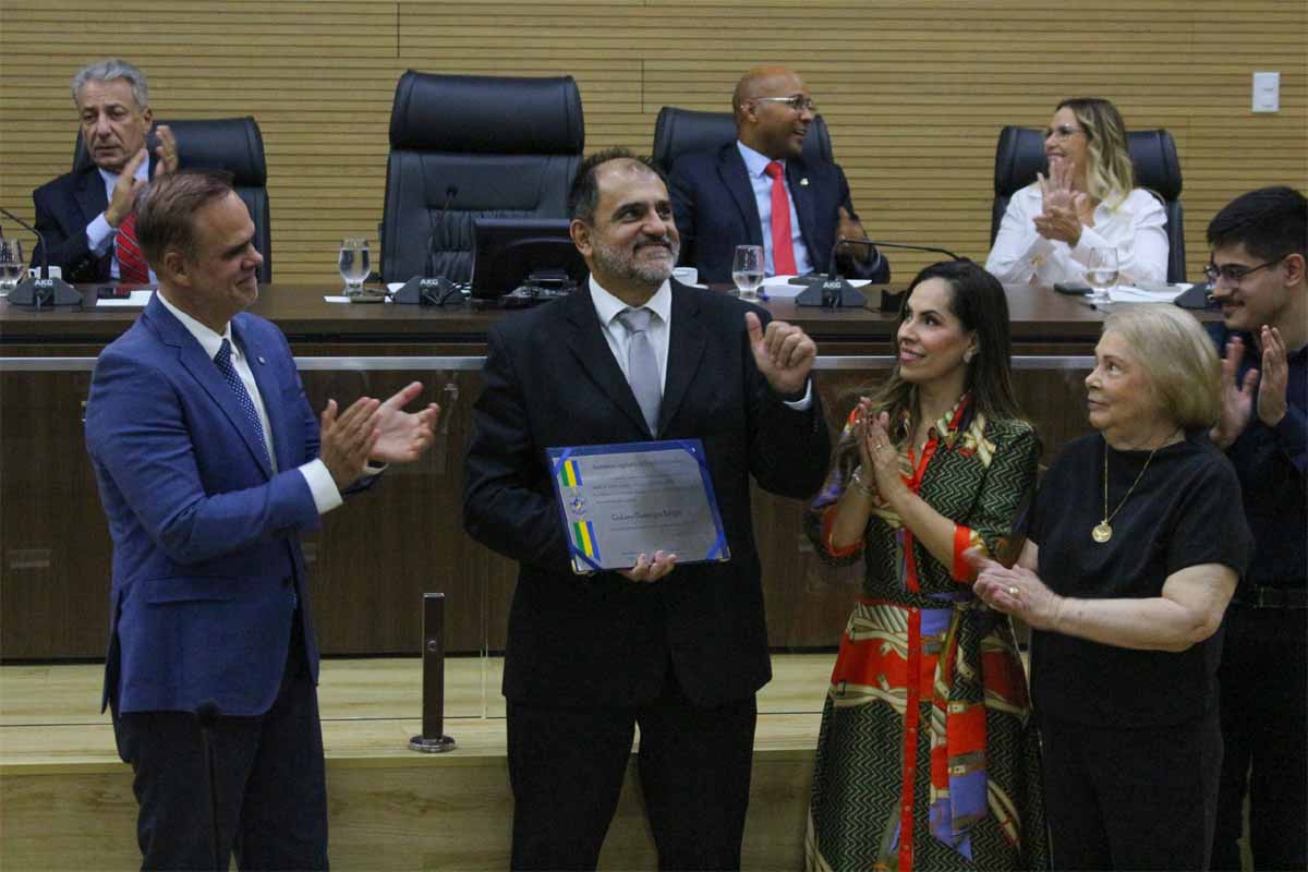 ENGECOM: Giuliano Borges recebe título de Cidadão de Rondônia durante sessão solene na Assembleia Legislativa