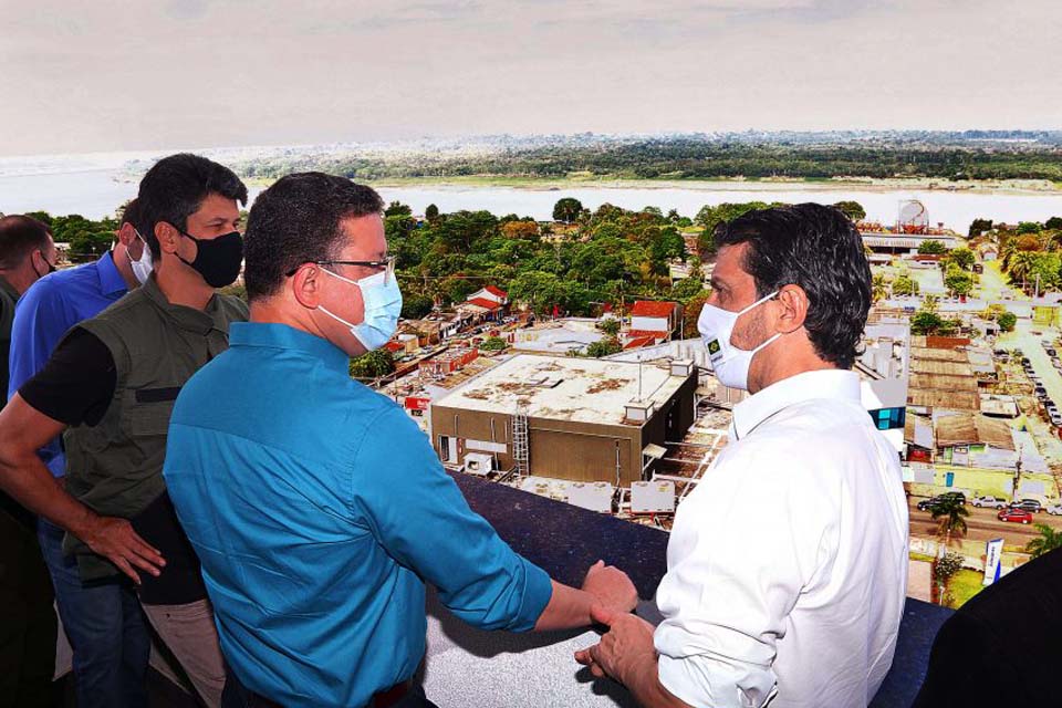 Marcos Rocha recebe visita do ministro do Meio Ambiente e reforça compromisso com desenvolvimento sustentável