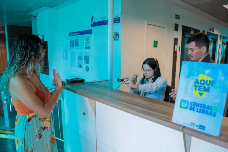 Rondônia tem como referência Central de Libras que facilita acesso aos serviços públicos
