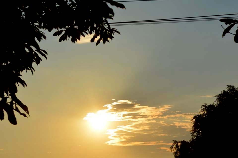 Calor deve chegar a 34°C em cidades de Rondônia neste sábado, 18