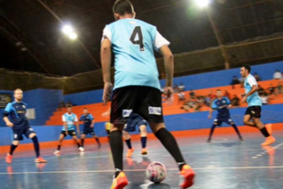 Campeonato Municipal de Futsal 2022 segue a todo vapor e com 'chuva' de gols 