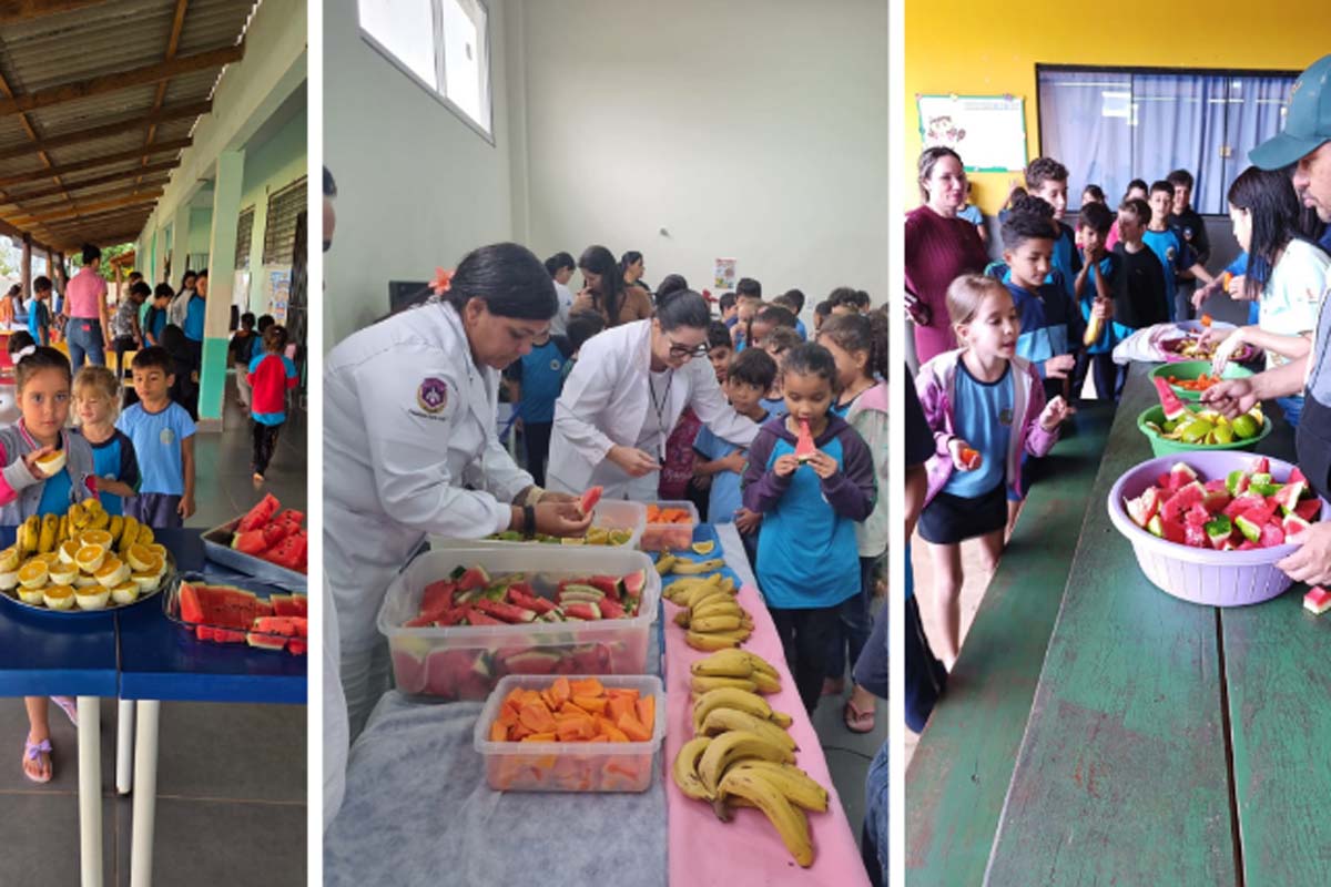 Programa Saúde na Escola promove alimentação saudável para mais de 4,5 mil estudantes 