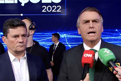 Reconciliado com Bolsonaro, ex-ministro Sérgio Moro pede voto para Marcos Rocha à reeleição em Rondônia