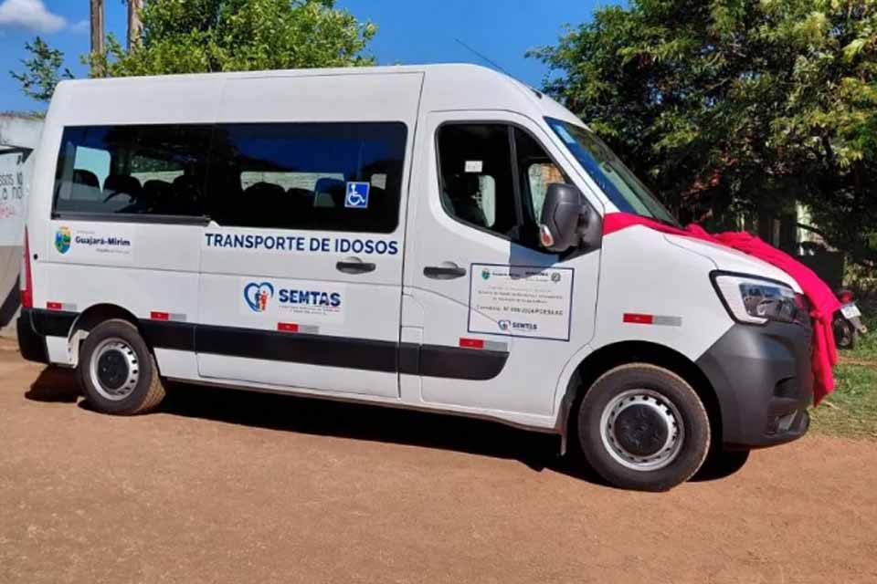 Associação dos Idosos de Guajará-Mirim recebe Van 0km através de emenda parlamentar