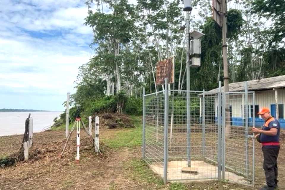 Defesa Civil de Porto Velho acompanha Censipam durante elaboração de planos-altimétricos em localidades ribeirinhas