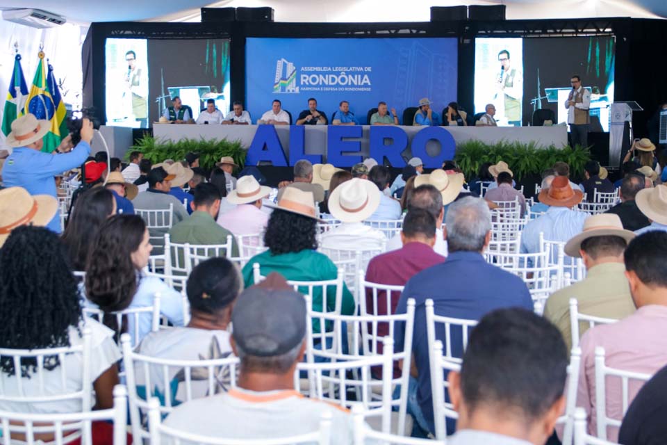 Assembleia Legislativa debate regularização fundiária na Rondônia Rural Show