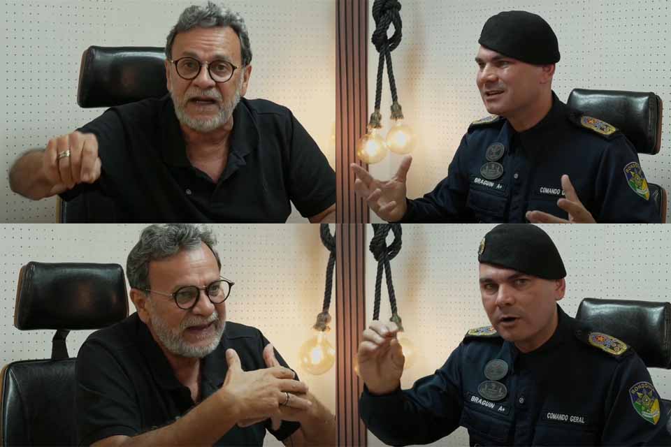 Comandante da PM de Rondônia defende prisão perpétua para faccionados e rejeita guarda municipal armada