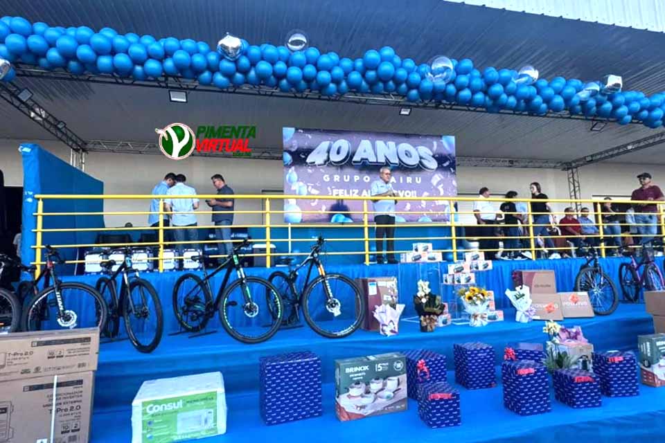 Grupo Cairu realiza sorteio de fim de ano com prêmios para funcionários e familiares