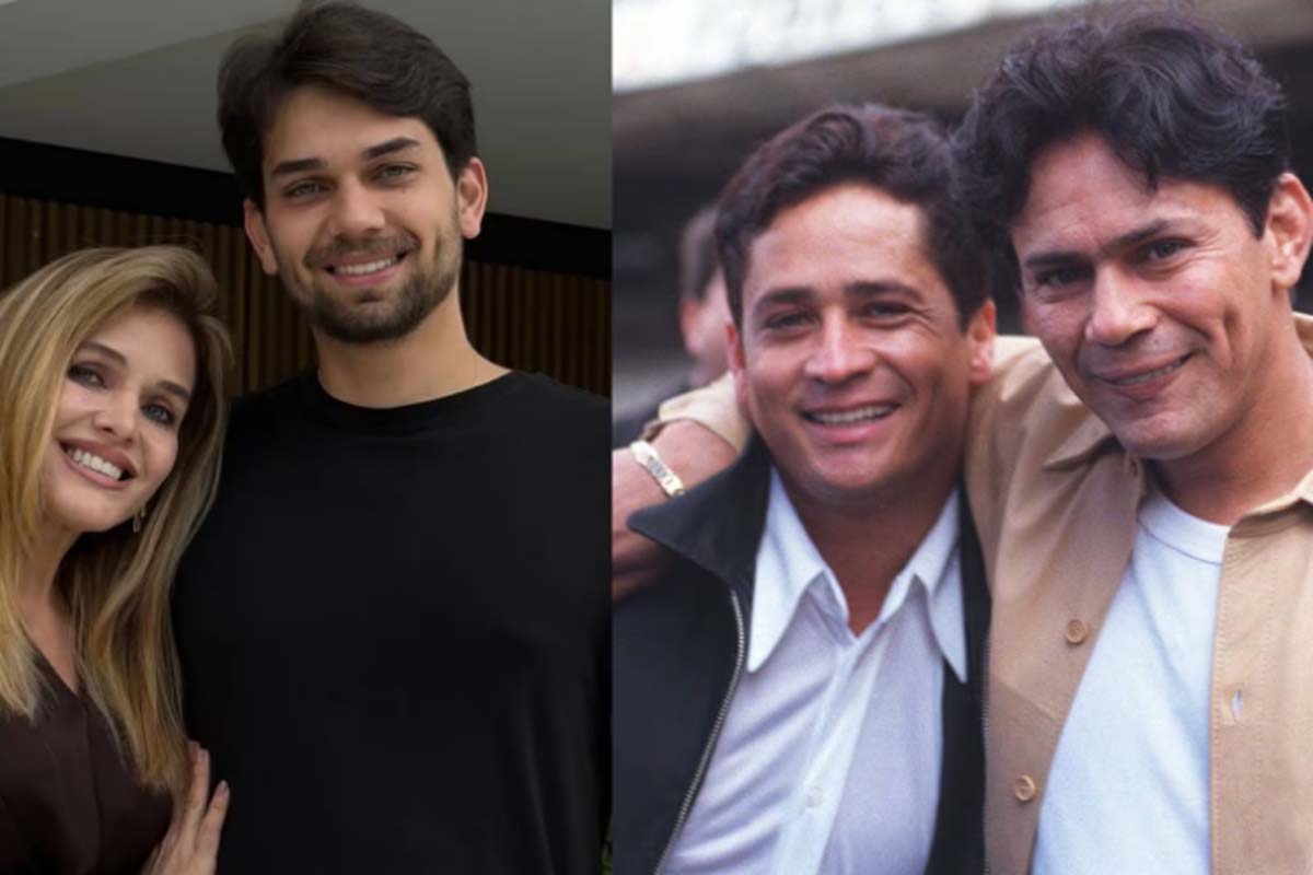 Viúva de Leandro posa com o filho, e semelhança com o sertanejo choca fãs: 