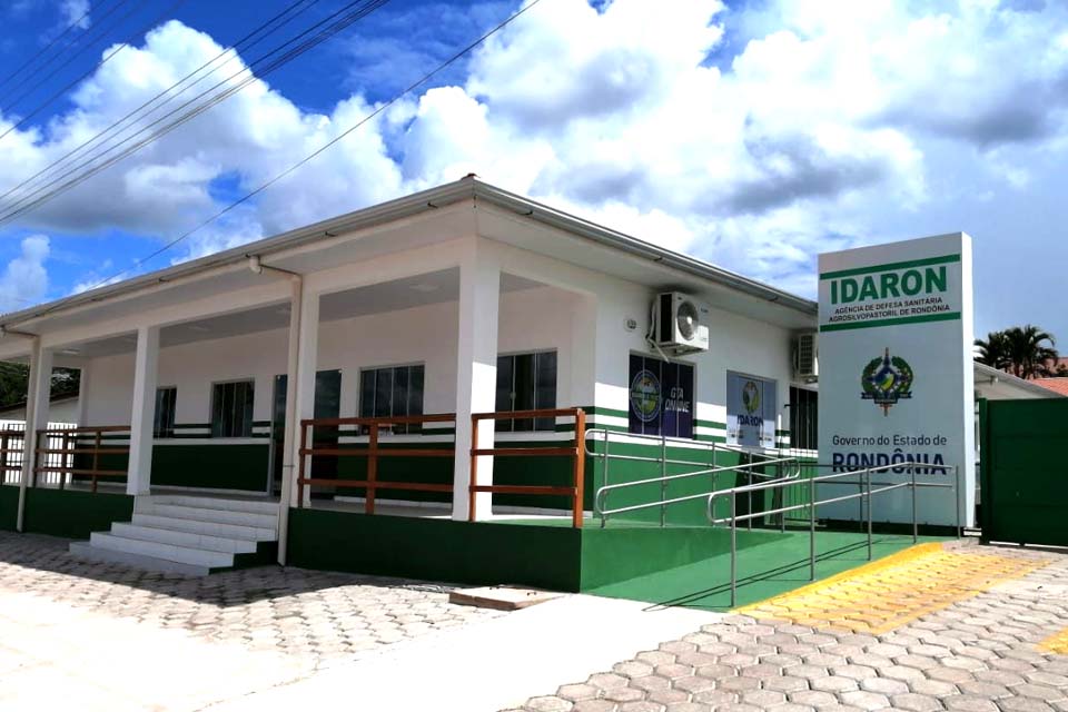 No município, nova sede da Idaron será inaugurada nesta sexta-feira