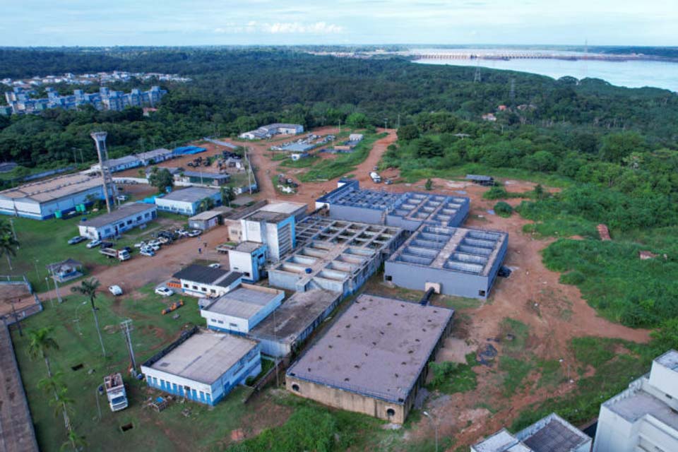 Teste para interligação da ETA nova marca o avanço das obras da rede de abastecimento de água em Porto Velho