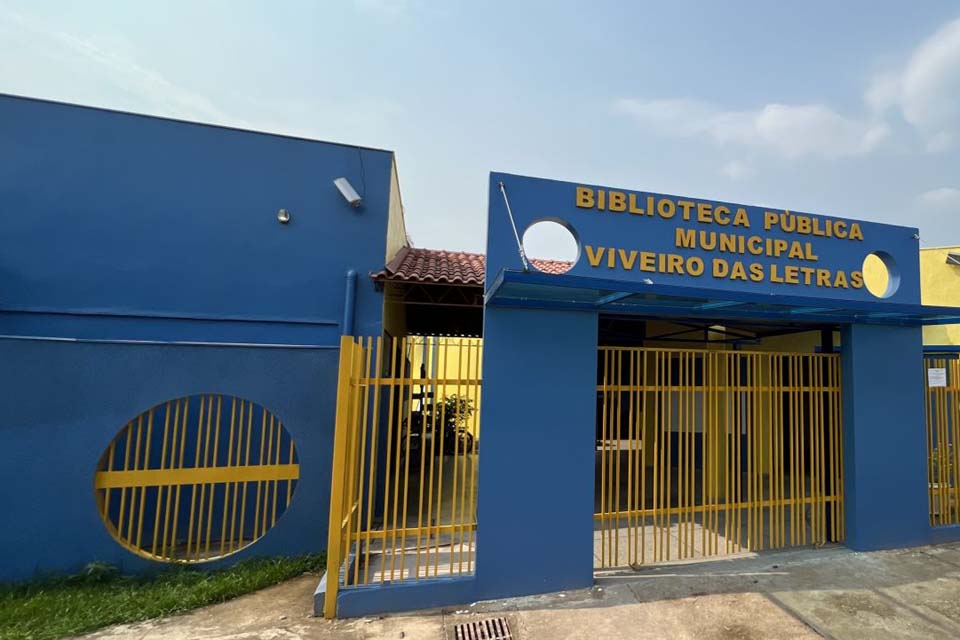 Biblioteca Municipal Viveiro das Letras fecha temporariamente para obras de manutenção